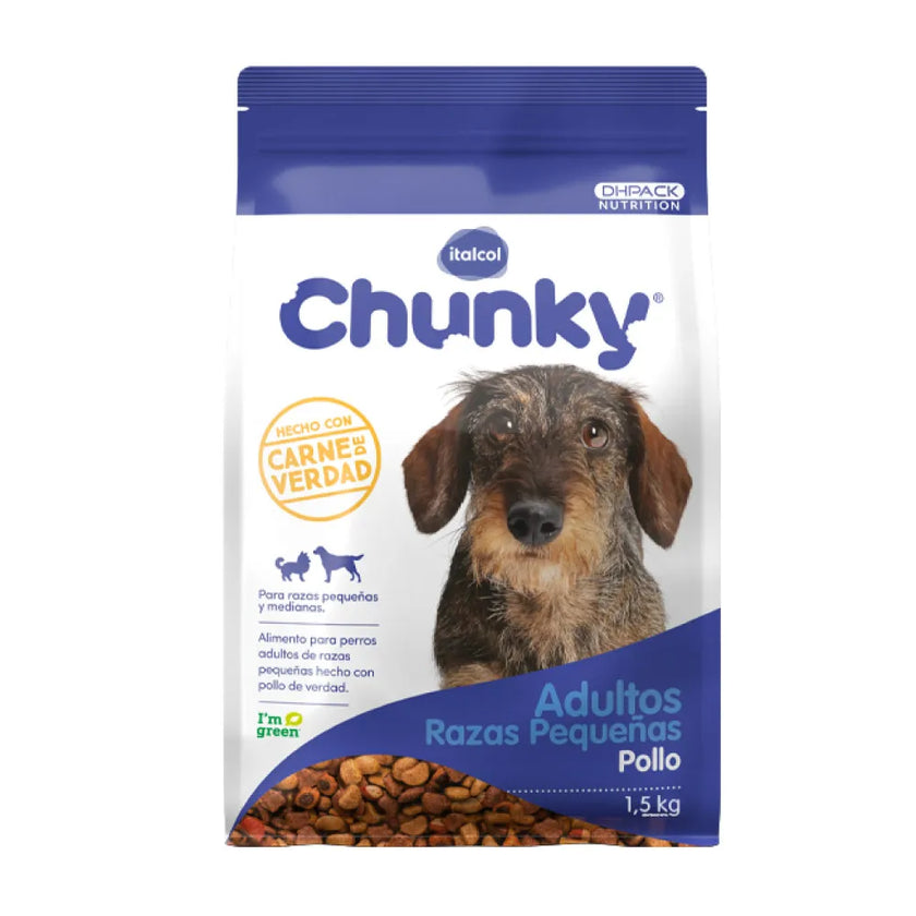 Chunky Adulto Razas Pequeñas - 1.5 Kg