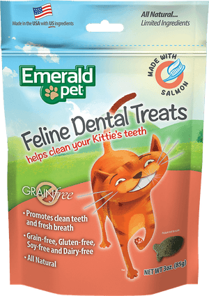Emerald Pet Cat Snack Dental Salmon