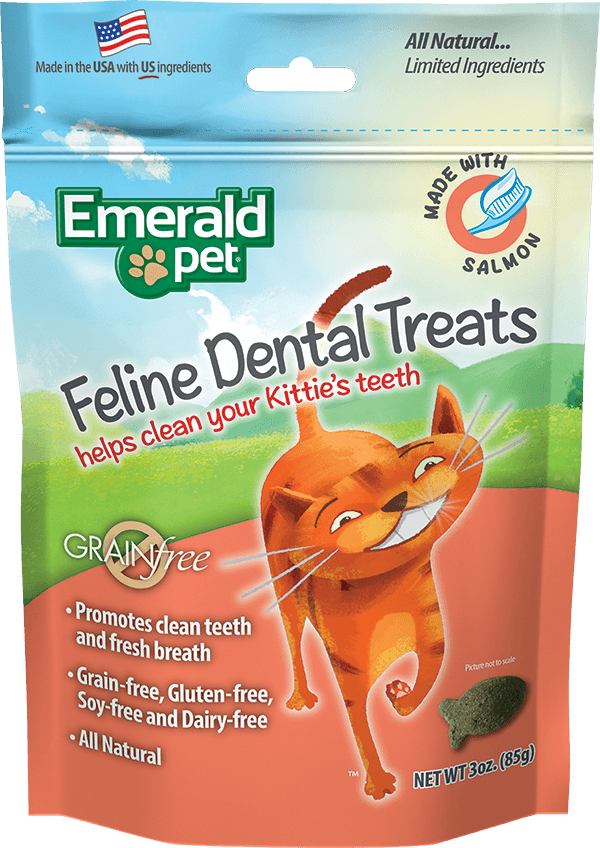 Emerald Pet Cat Snack Dental Salmon