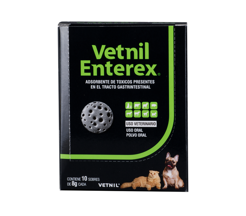 Enterex Absorbente Toxinas para Perros y Gatos 10 Sobres
