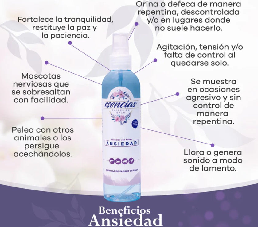 Esencia floral Ansiedad Spray 250 ml