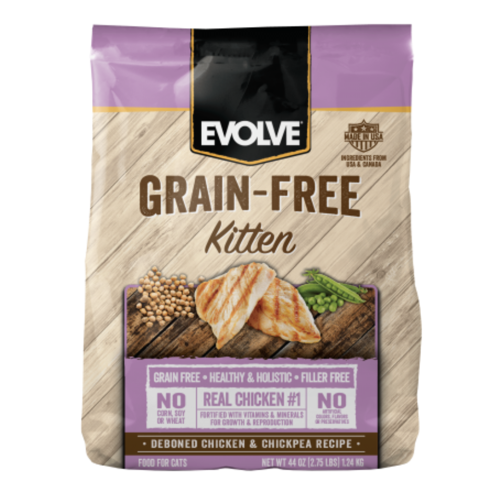 Evolve Cat Grain Free Kitten Chicken 2.75Lb