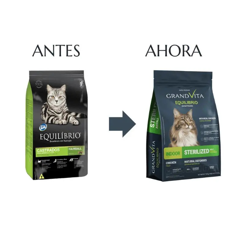 Comida para Gato Adulto Castrado Grand Vita Equilibrio