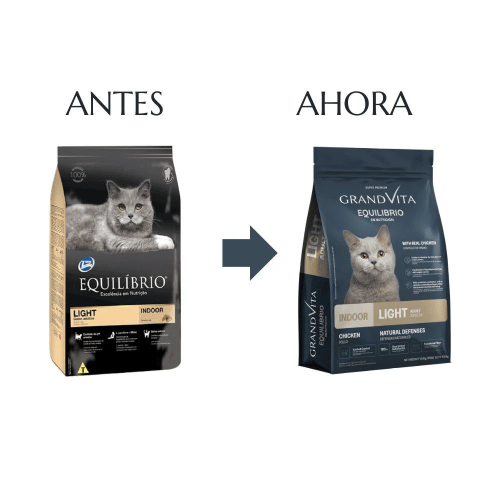 Comida para Gato Adulto Light Grand Vita Equilibrio
