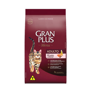 Comida para gato Gran Plus Adulto Salmon y Arroz
