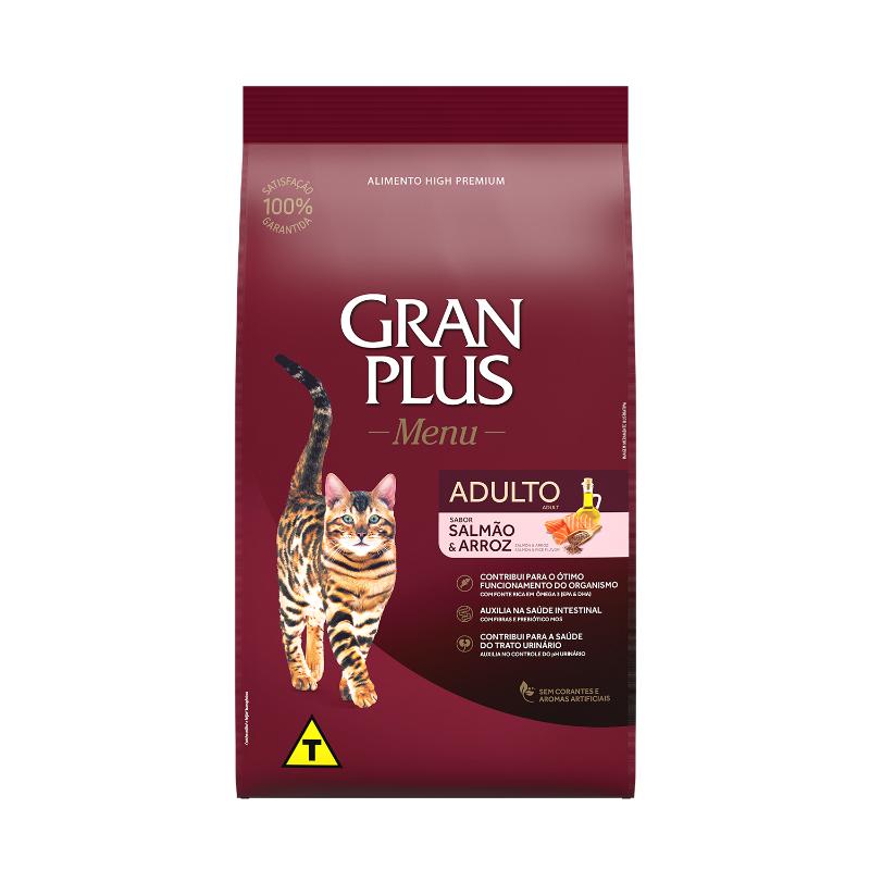Comida para gato Gran Plus Adulto Salmon y Arroz