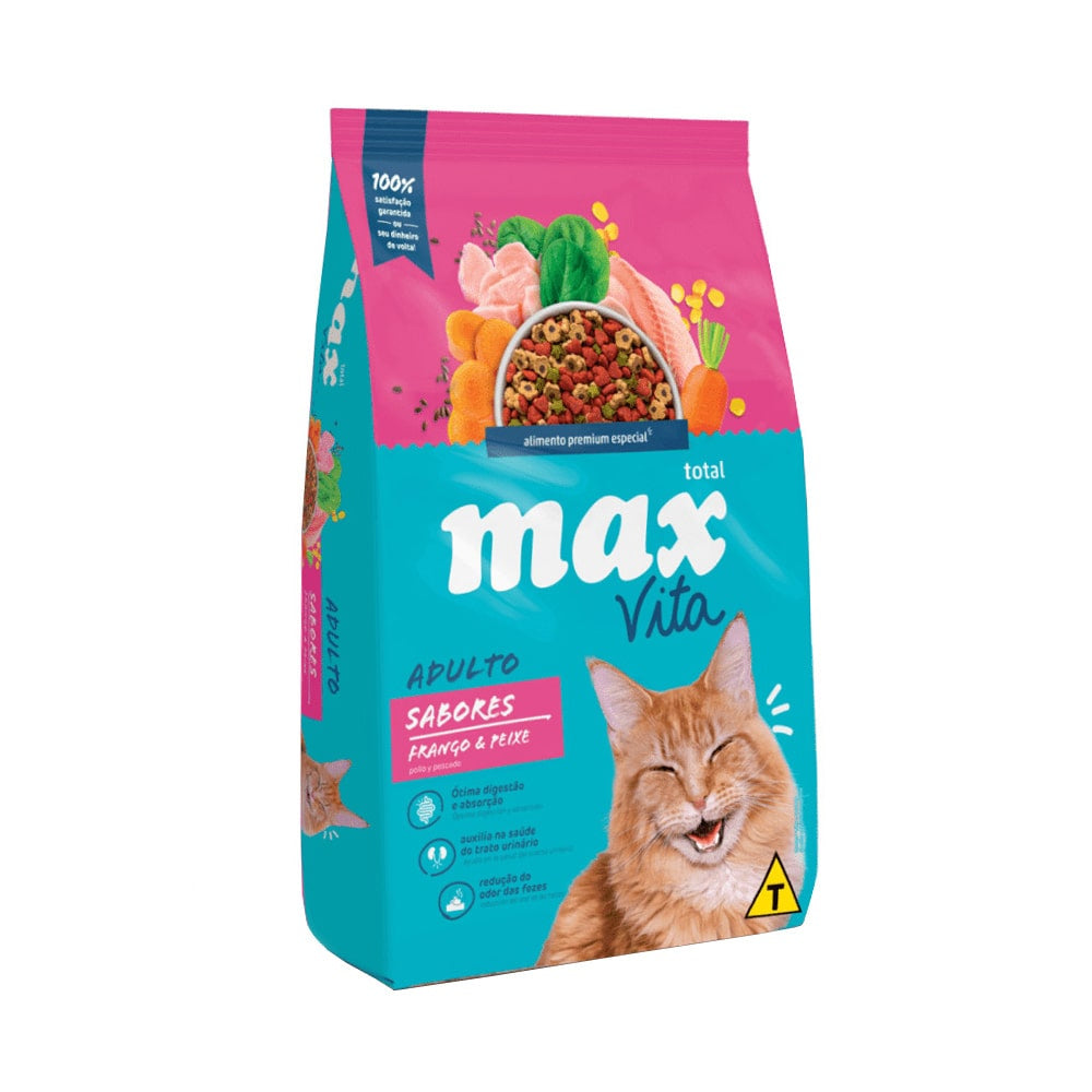 F Max Vita Gato Ad Frango y Peixe