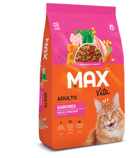 Comida Para Gato Max Vita Adulto Sabores Frango y Peixe