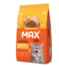 Comida Para Gato Max Vita Adulto Castrado Selection Pollo