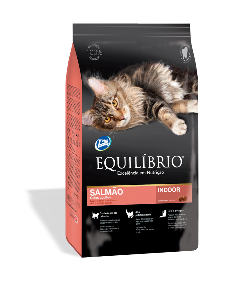 Comida para gato Equilibrio Adulto Salmón 1,5 Kg