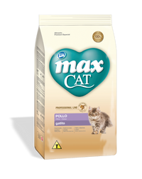 Comida para gato Max Cat Professional Line Filhote Frango 1 Kg