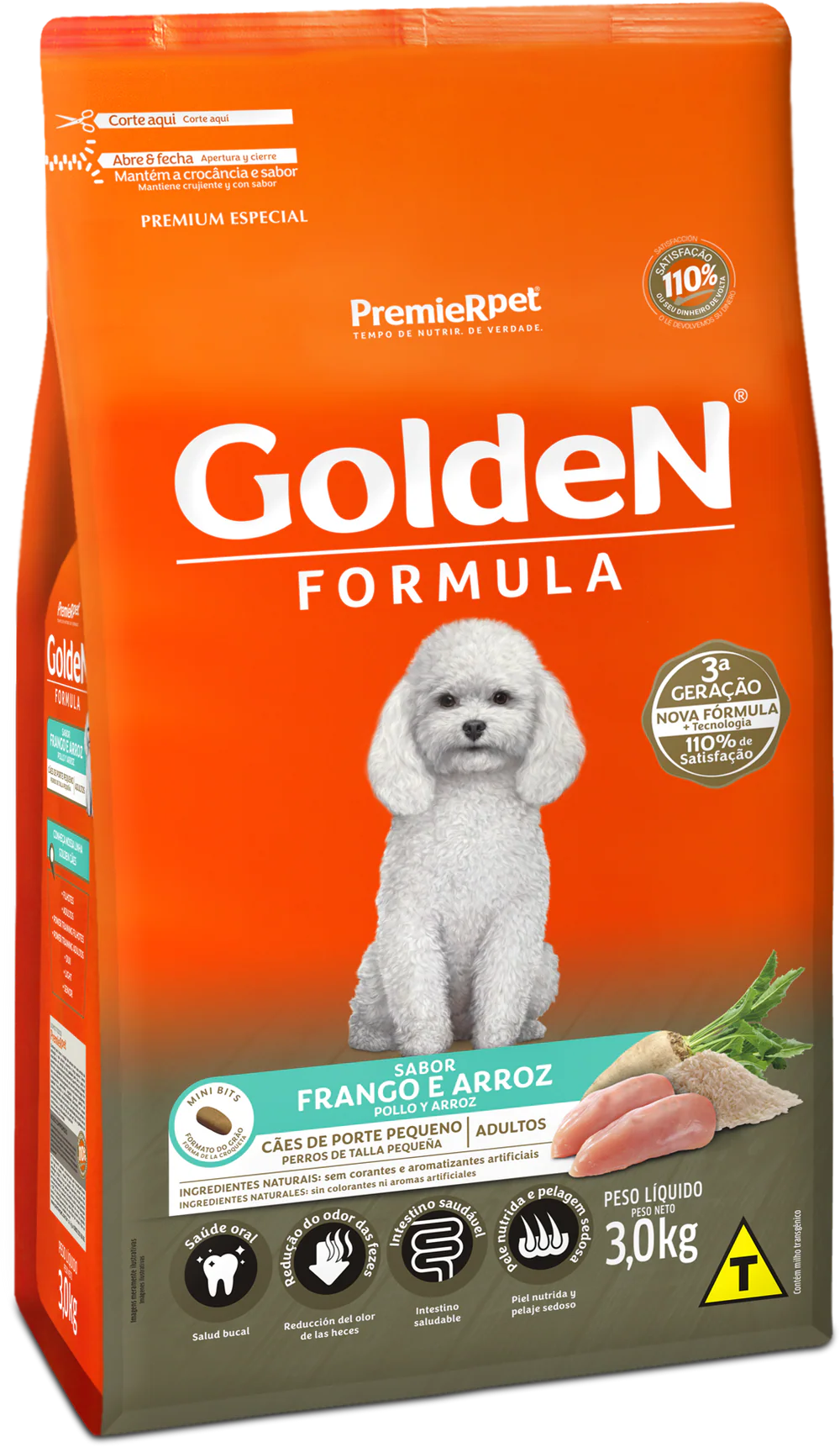 Alimento Para Perros Adultos Golden Pollo Mini Bits