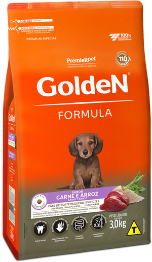 GOLDEN DOG PUPPY CARNE Y ARROZ MINI BITS X 3KG