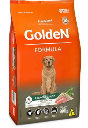 Alimento para Perro Adulto GoldeN® Pollo y Arroz 20 kg