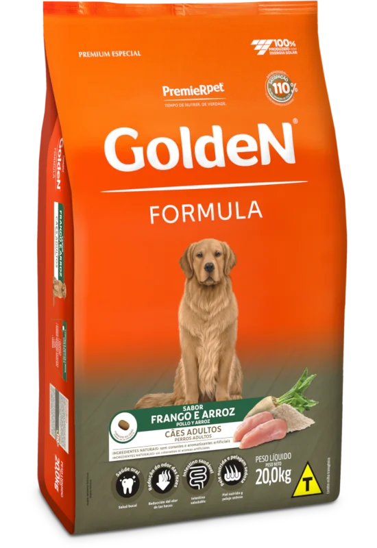 Alimento para Perro Adulto GoldeN® Pollo y Arroz 20 kg