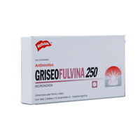 Fungistático Griseofulvina para Perros y Gato 250 mg