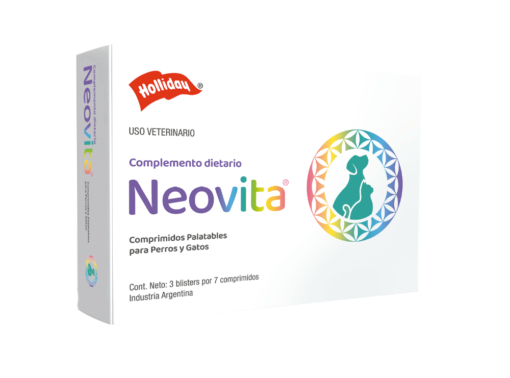 Biomodulador Neovita para Perros y Gatos 21 comprimidos