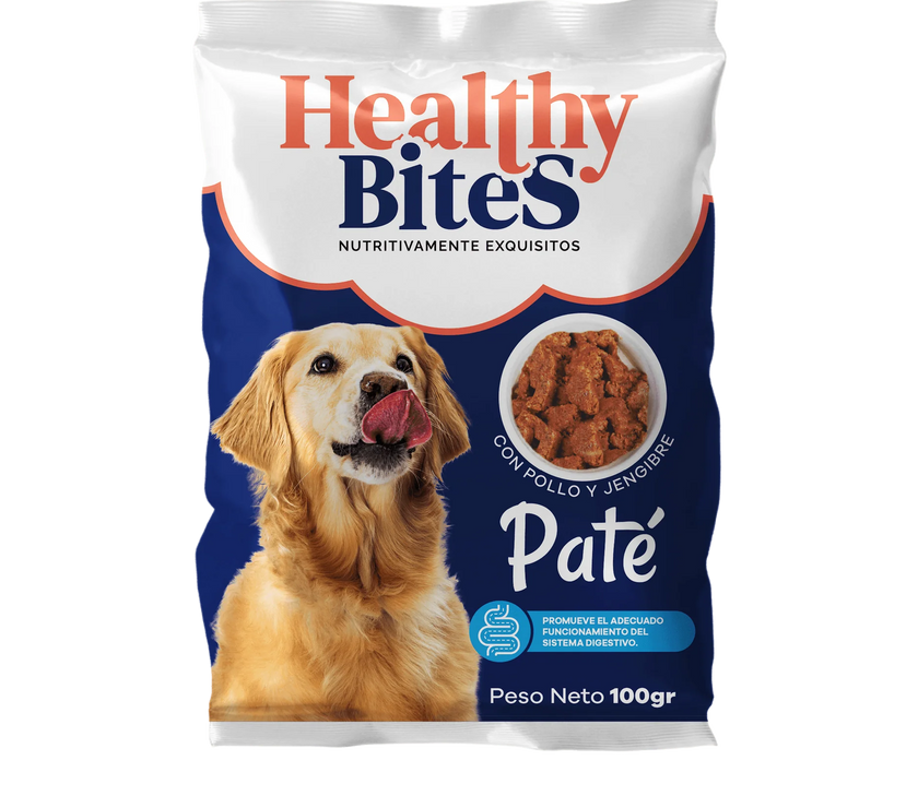 Healthy Bites Pate Perro Digest - 100 Gr