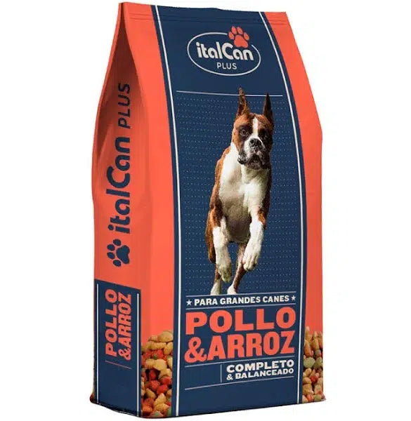 Italcan Plus Pollo Y Arroz X 25 Kg