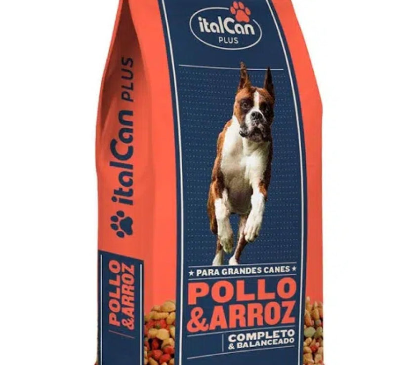 Italcan Plus Pollo Y Arroz X 25 Kg