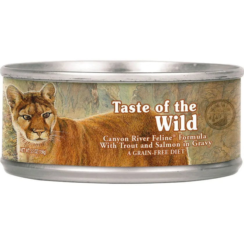 Alimento Húmedo para Gato Lata Taste Canyon River X 5.5 OZ