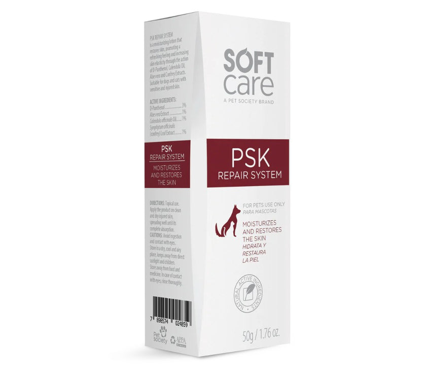 Loción Cicatrizante para Perros y Gatos Soft Care PSK Repair System 50 Gr