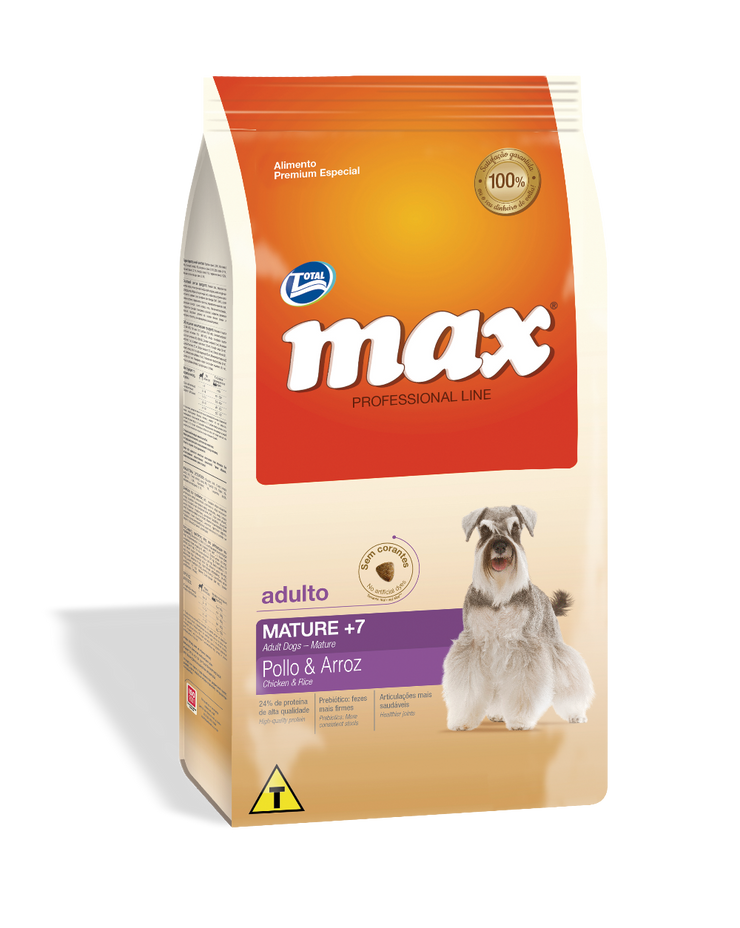 Comida para perro Max Mature Pollo y Arroz