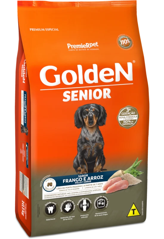 Alimento para Perro Adulto Senior GOLDEN MINI BITS X 3KG