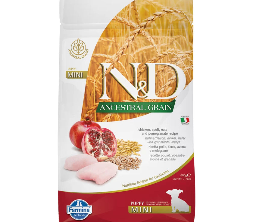 N&D Ancestral Can Frang Puppy Mini 2.5 Kg