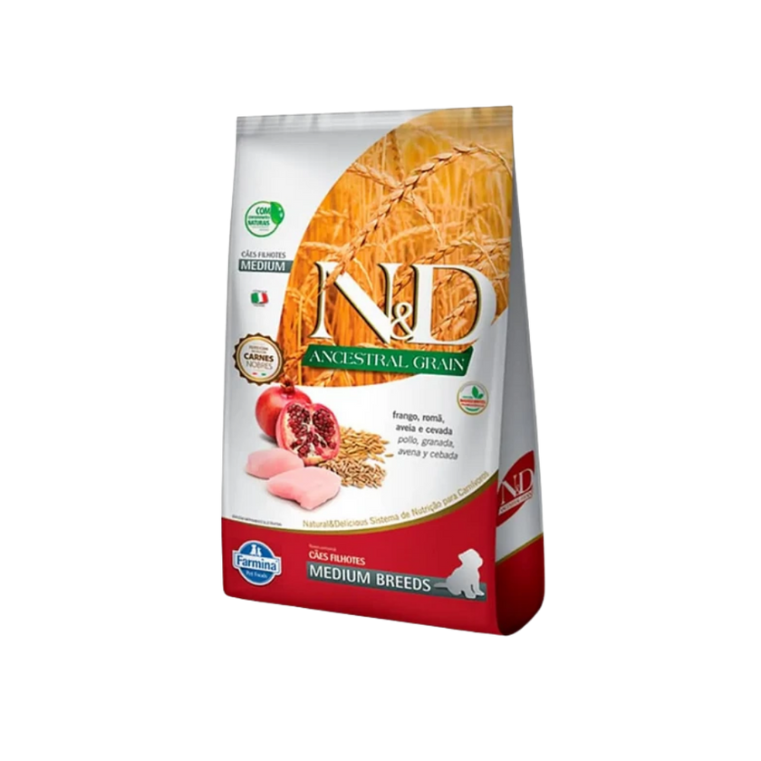 N&D Ancestral Can Frango Puppy Medium 2,5kg