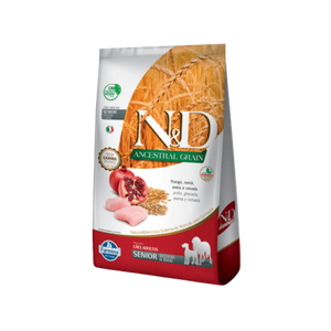 N&D Ancestral Can Frango Senior Med y Max 2,5 kg