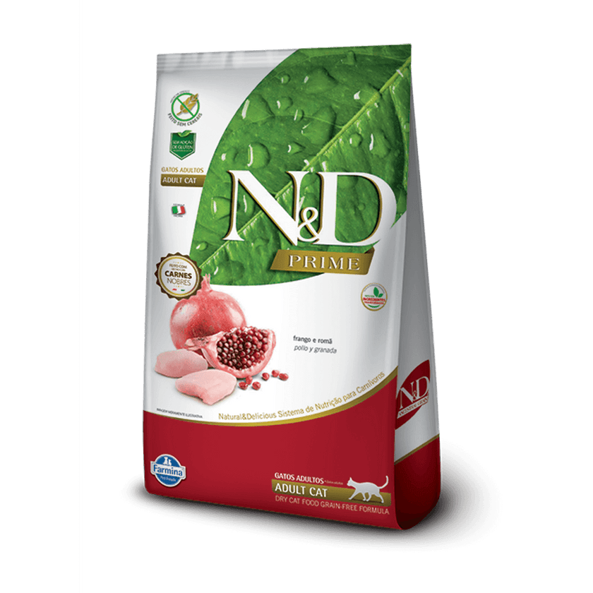 N&D Prime Fel Frango Adto x 7,5 Kg