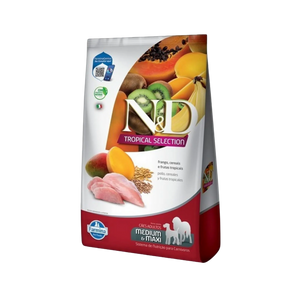 Alimento para perros N&D Tropical Can Adulto Medianos y Maxi Salmon