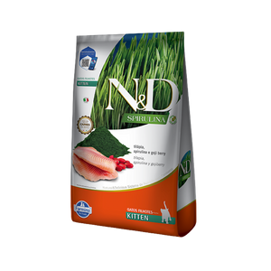 N&D Spirulina Fel Kitten Tilapia x 1,5 Kg