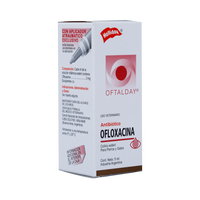 Antibiótico Ofloxacina Colirio Gotas Perros y Gatos 20ml