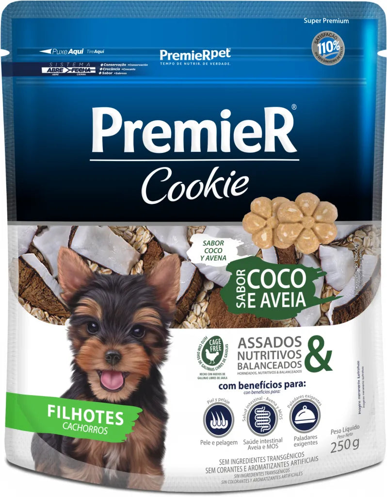 PREMIER COOKIE DOG PUPPY COCO AVENA 250G