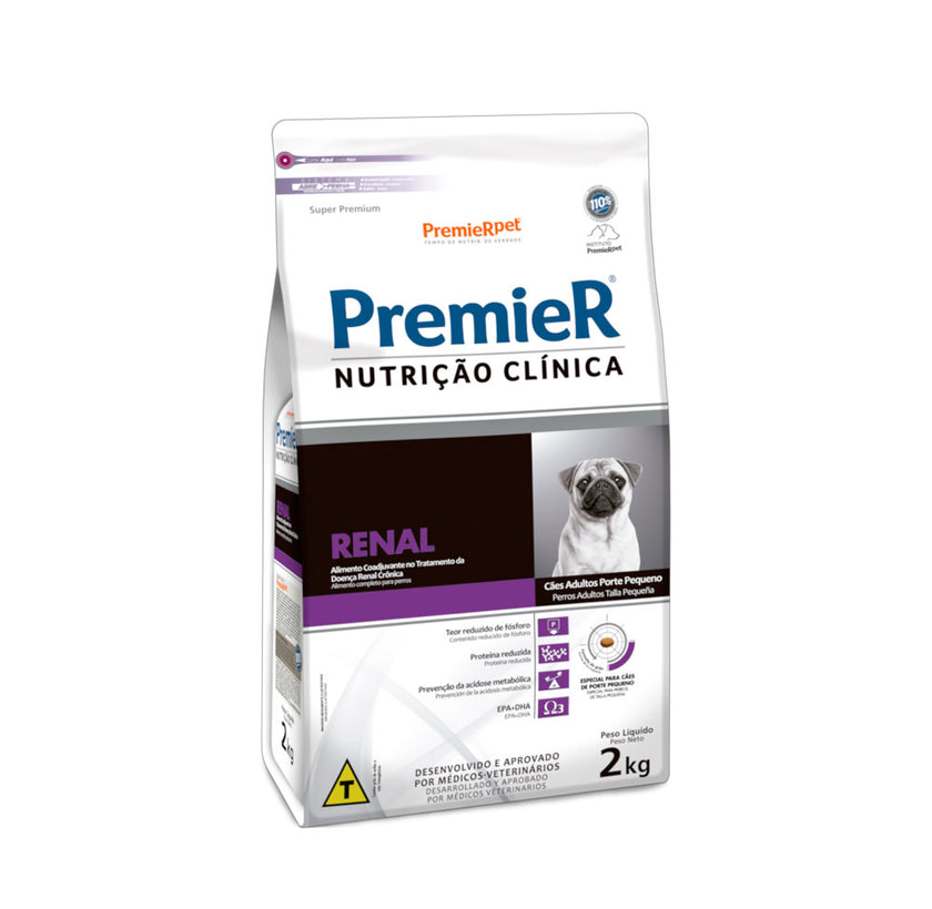 PREMIER NUTRICIÓN CLÍNICA DOG RENAL RAZAS PEQUEÑAS 2KG