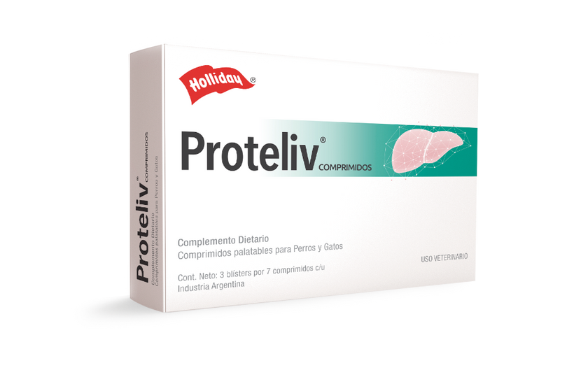 Hepatoprotector para Perros Proteliv 21 comprimidos