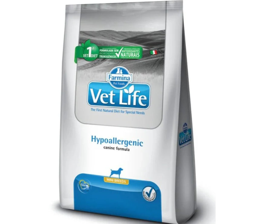 Vet Life Hypoallergenic Mini 2 Kg