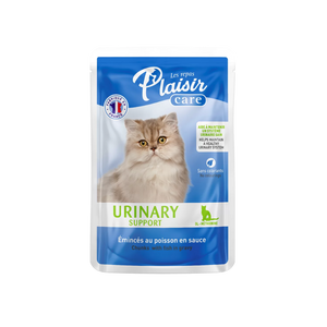 Plaisir Care Gato Adulto: Alimento húmedo urinary - Trocitos con pescado en salsa