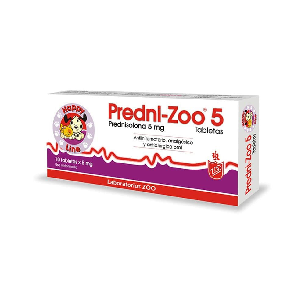 Predni-Zoo 5 Mg Blister X 10 Tab