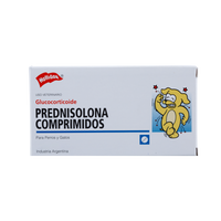 Prednisolona Antiinflamatorio 20mg 10 Tabletas