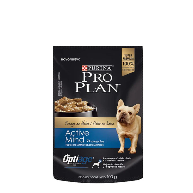 Proplan Dog Pouch | Carne/Pollo/7 Act Mind - 100 Grs