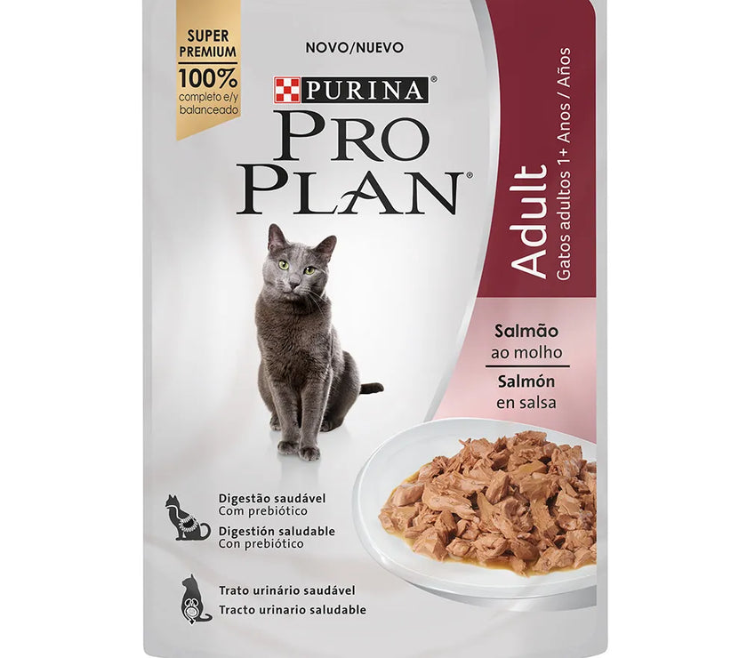 Proplan Gato Adulto/Kitten Pouch Salmon / Pollo/Esterilizados - 85 Gr