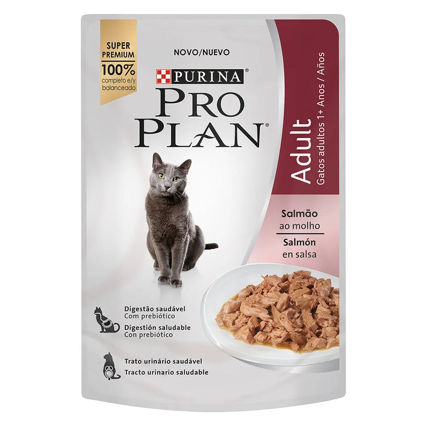 Proplan Gato Adulto/Kitten Pouch Salmon / Pollo/Esterilizados - 85 Gr