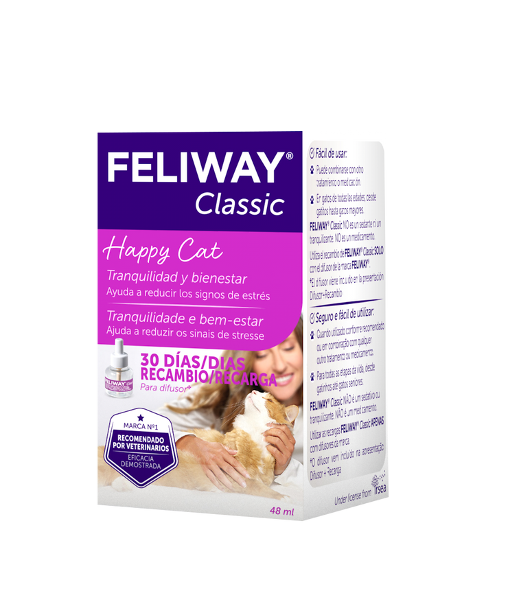Recarga Difusor para gato Feliway Classic  48 ml