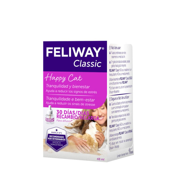 Recarga Difusor para gato Feliway Classic  48 ml