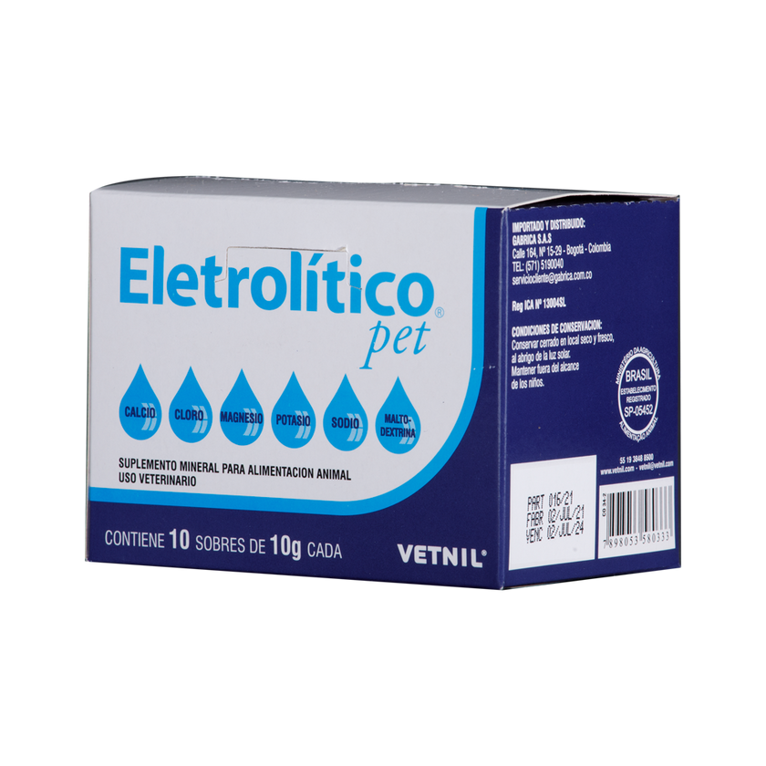 Rehidratante Electrolitico pet 10G