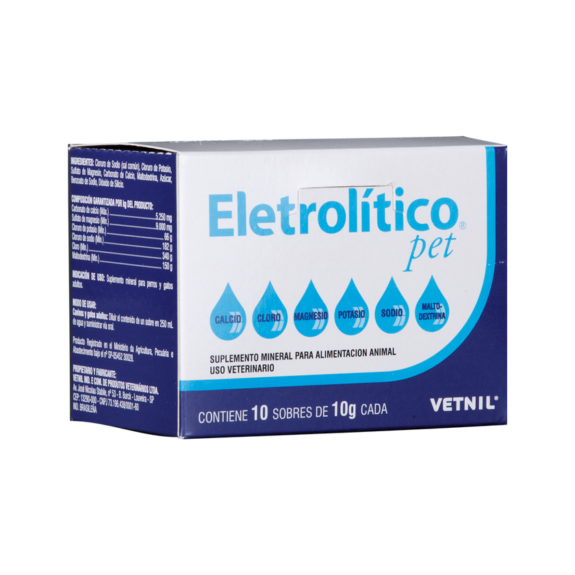 Rehidratante Electrolitico pet 10G