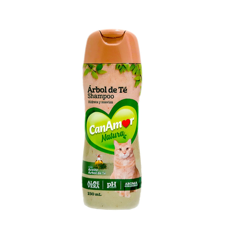 Champu aceite arbol de te gatos 230ml canamor